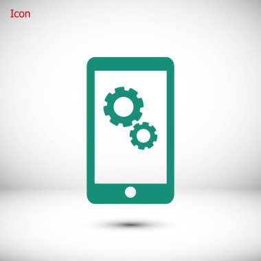 Akıllı telefon ayarları simgesi