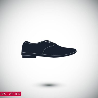  Ayakkabı düz simgesi