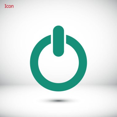 güç işareti simgesi 