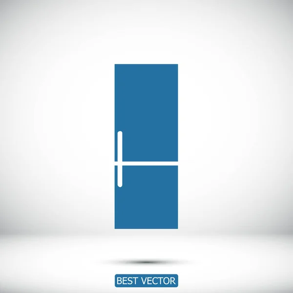Réfrigérateur icône simple — Image vectorielle