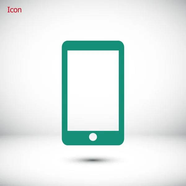 Icona piatta mobile — Vettoriale Stock