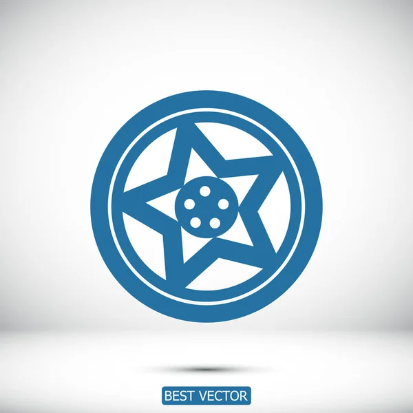 Wheel disks icon — Stock Vector