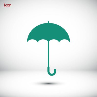 basit şemsiye simgesi