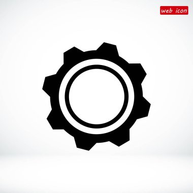 Dişli basit simgesini