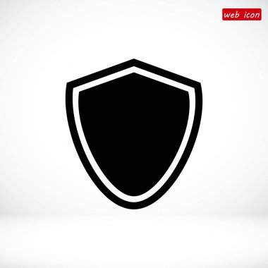 Kalkan basit simgesi