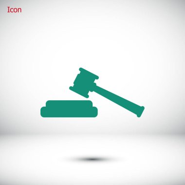 Yargıç çekiç simgesi