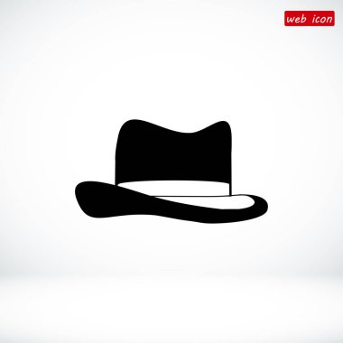 basit şapka simgesi