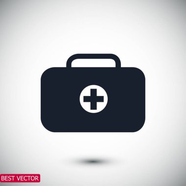 ilk yardım çantası simgesini