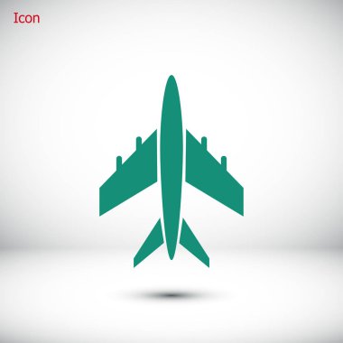 Basit uçak simgesi