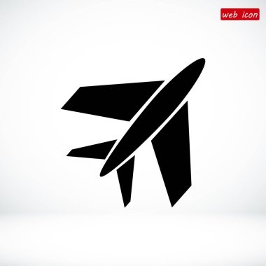 Uçak web simgesi