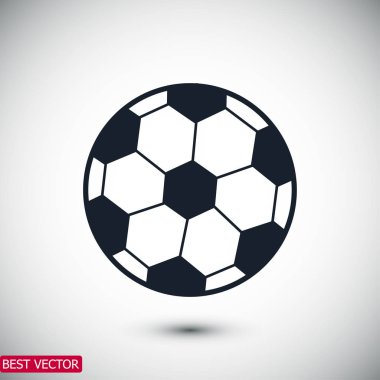 Klasik futbol topu simgesini