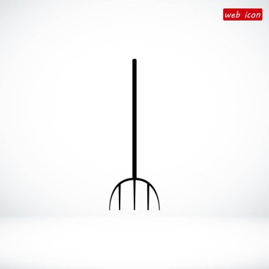 Bahçe çatal simgesi