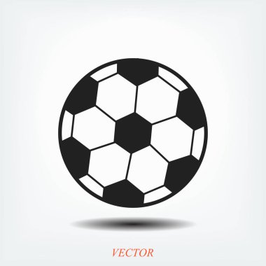 Klasik futbol topu simgesini