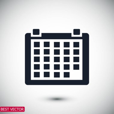 Takvim Basit Simgesi