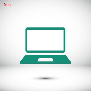 Bilgisayar Düz Simgesi