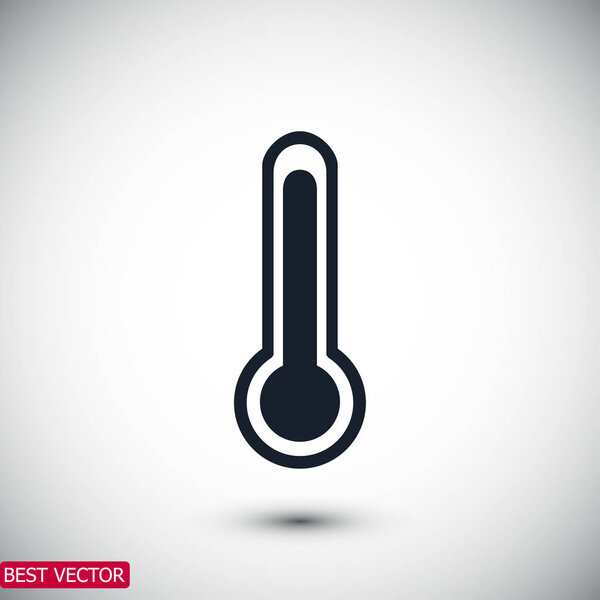 thermometer simple icon