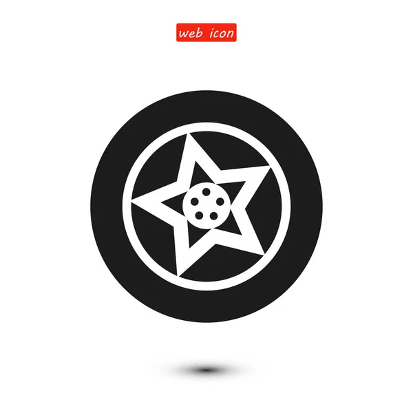 Car wheel icon — Stock Vector