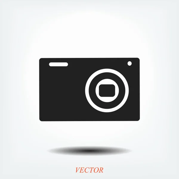 Простий значок камери — стоковий вектор
