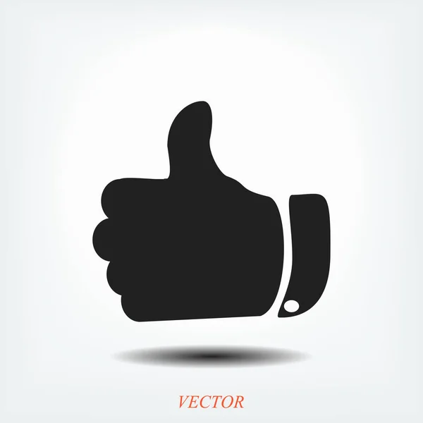 Thumbs up icon — Stock Vector