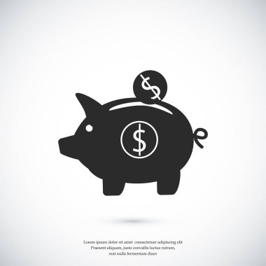 Domuz kumbarası simgesi 