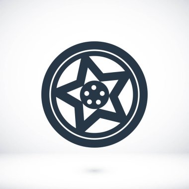 Tekerlek diskleri simgesi