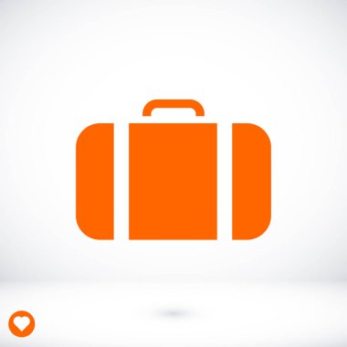 seyahat çantası simgesi