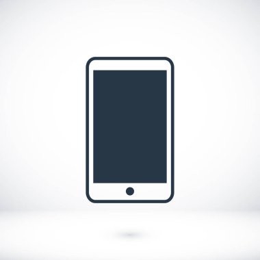 Akıllı Telefon Düz Simgesi