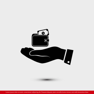 M-cüzdan'el simgesi