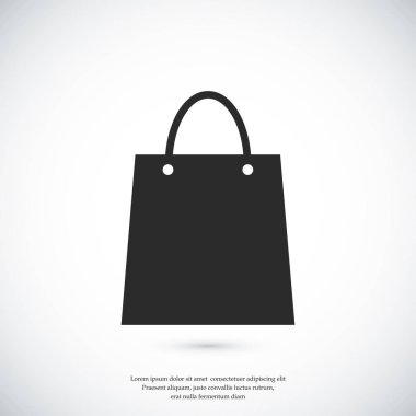 alışveriş çantası simgesi