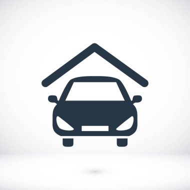 Arabayı düz simgesi
