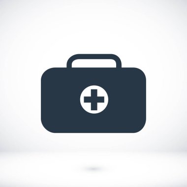ilk yardım çantası simgesini