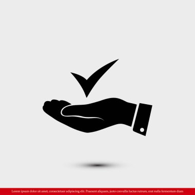 Web simgesi onaylamak