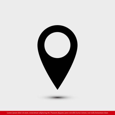 Konum işaretçisi simgesine