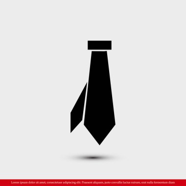 düz simgesi kravat