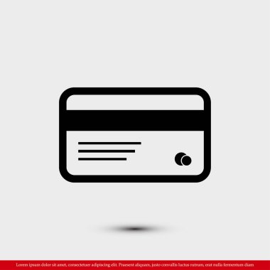 plastik kart simgesi