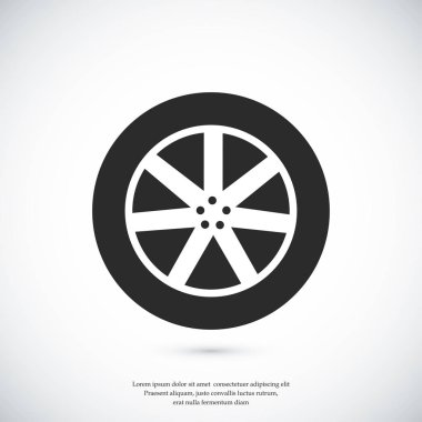 Direksiyonu düz simgesi