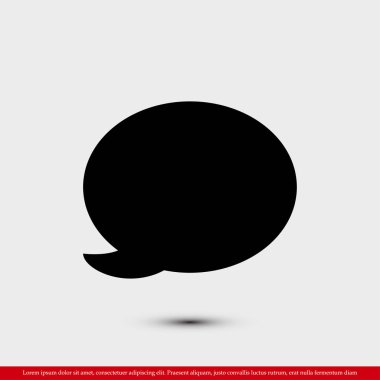 konuşma balonu simgesi