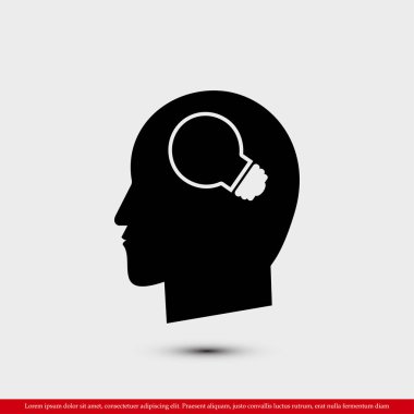 yaratıcı fikirler ampul kavramı