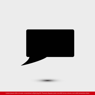 konuşma balonu simgesi