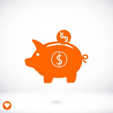 Domuz kumbarası simgesi 