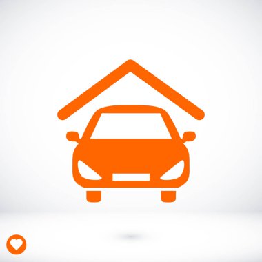 Arabayı düz simgesi