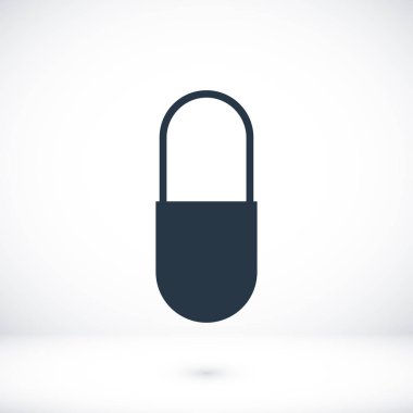 tıbbi kapsül simgesi