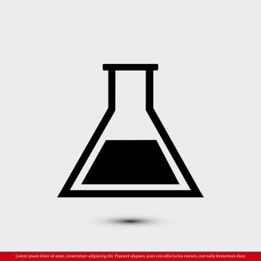 laboratuvar cam simgesi