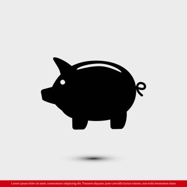 Domuz kumbarası simgesi 