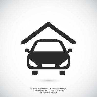 Arabayı düz simgesi