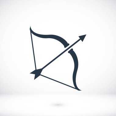 aşk tanrısı düz simgesi