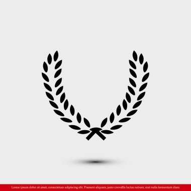 Buğday düz simgesi