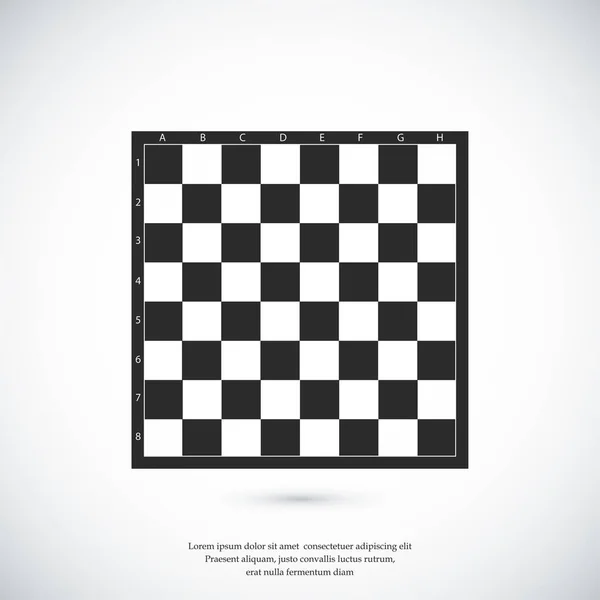 Schach-Ikone — Stockvektor