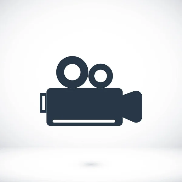 Ícone de câmera de vídeo —  Vetores de Stock