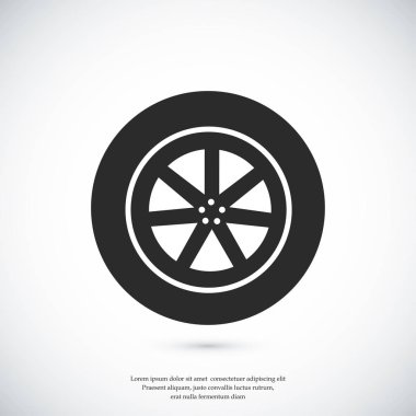 Direksiyonu düz simgesi